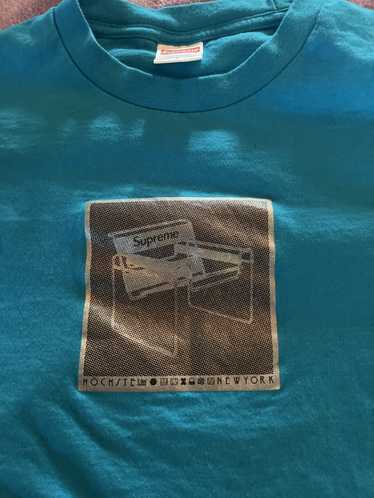 Supreme Supreme Chair Tee T Shirt Size Large Cyan… - image 1