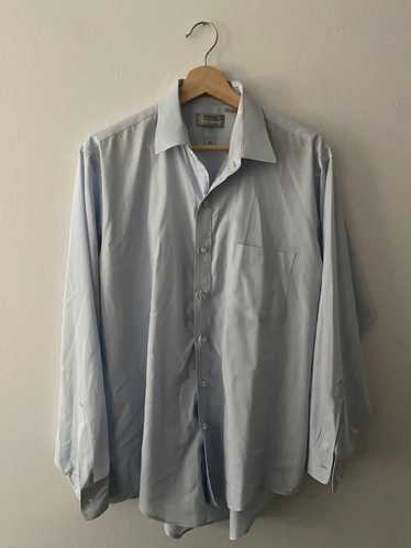 Vintage 1980s made in USA long sleeve dress shirt