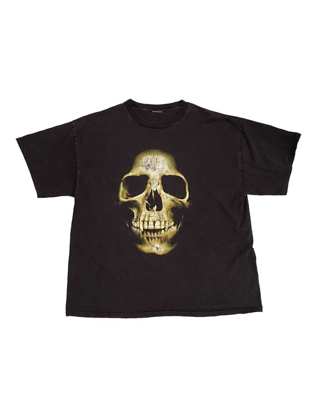 Streetwear × Vintage Vintage skull T-shirt skater… - image 1