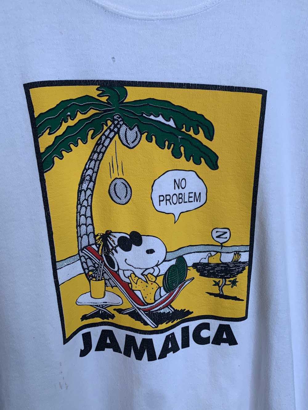 Vintage *RARE* Vintage Snoopy In Jamaica No Probl… - image 2