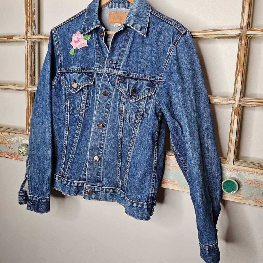 Levi's Vintage LEVIS Denim Jacket 1971 or older L… - image 1