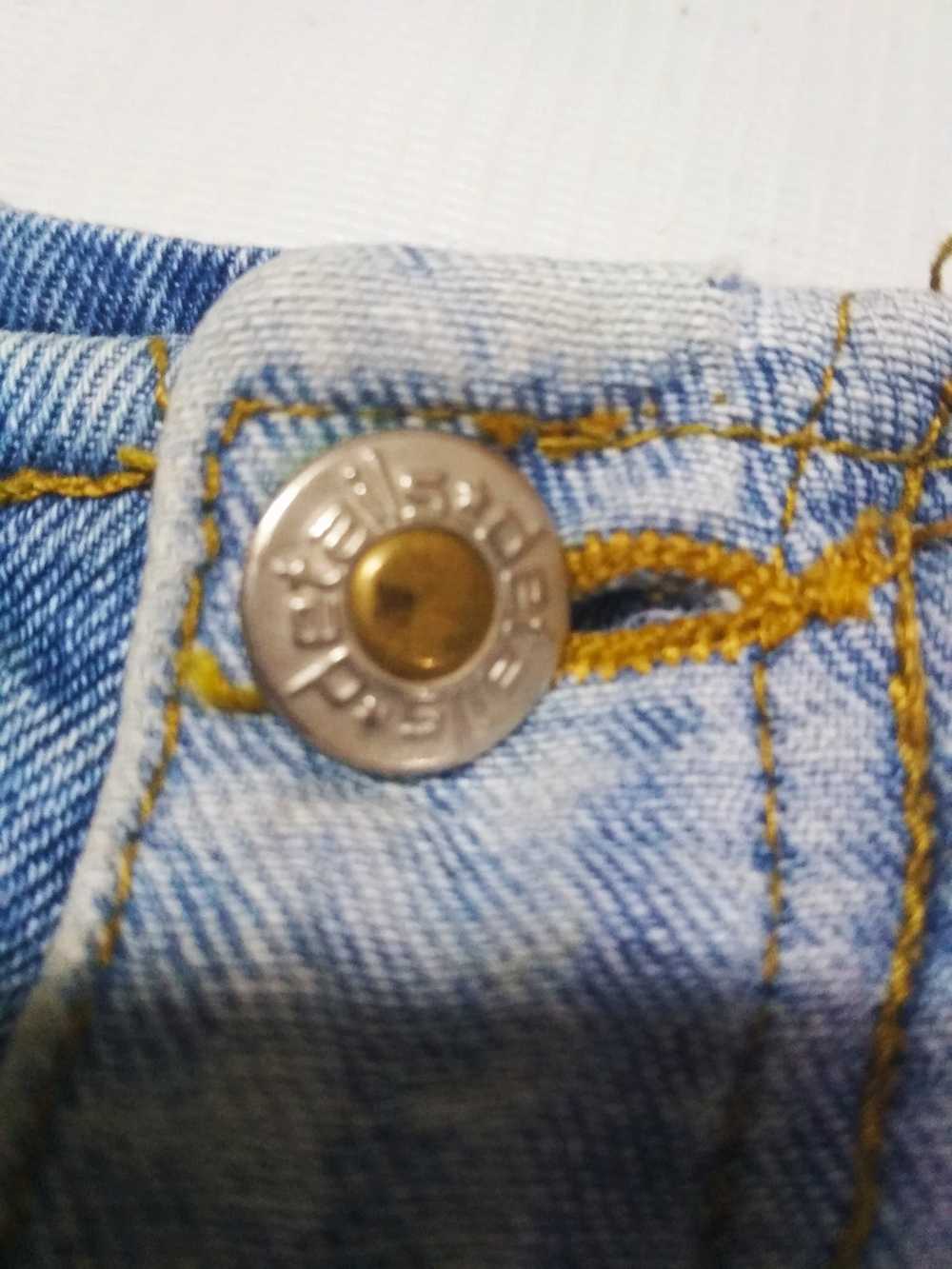 Other all over patchwork blue denim jeans - image 6