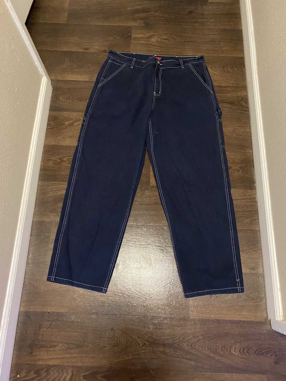 Streetwear Foolish Navy Blue carpenter jeans - image 1
