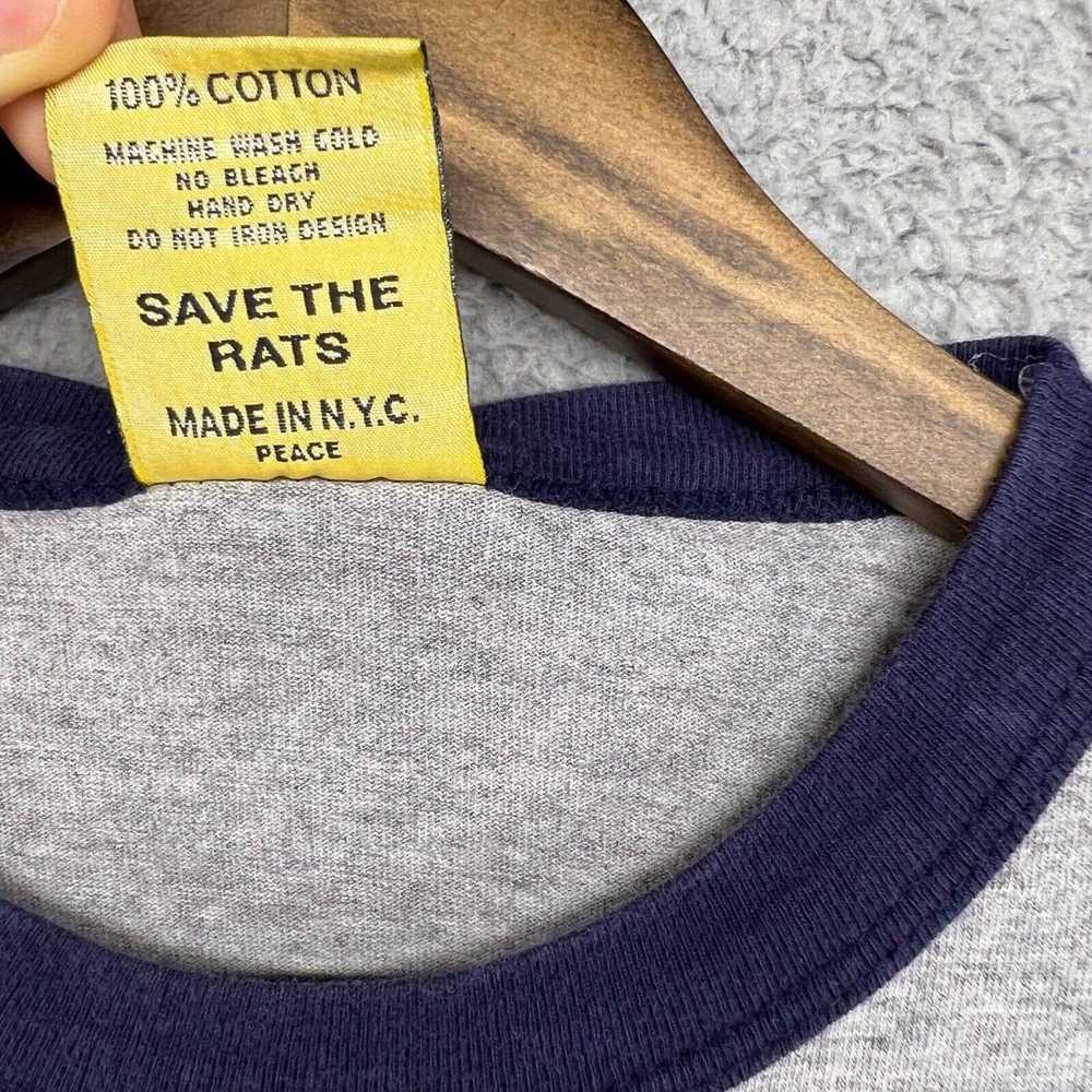 Vintage Vintage Yellow Rat Bastard Shirt Large Ne… - image 8