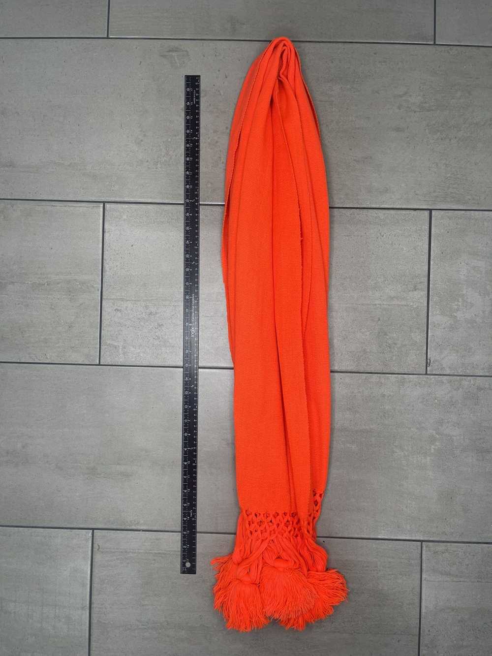 Vintage Oversized knit scarf - image 2