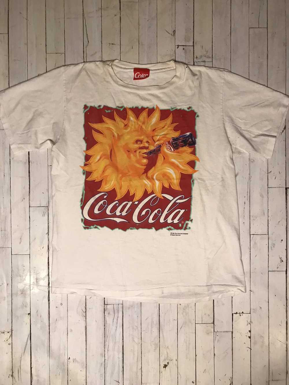 Coca Cola × Vintage Vintage Coca Cola T-Shirt - image 1