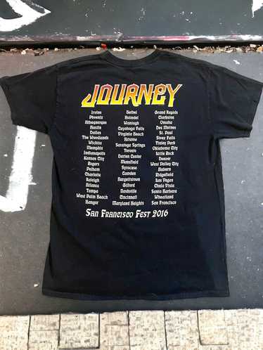 Band Tees × Rock Tees × Tour Tee Journey 2016 Sanf