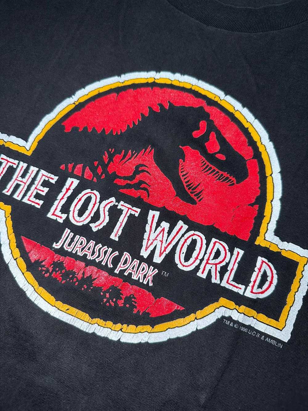 Hanes × Vintage Jurassic Park The Lost World 1996… - image 2