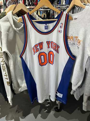 Vintage 90s New York Knicks Patrick Ewing Champion Reversible
