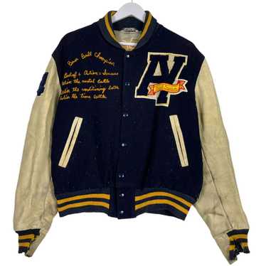 Forest/Stone Classic Varsity Jacket – Golden Bear Sportswear