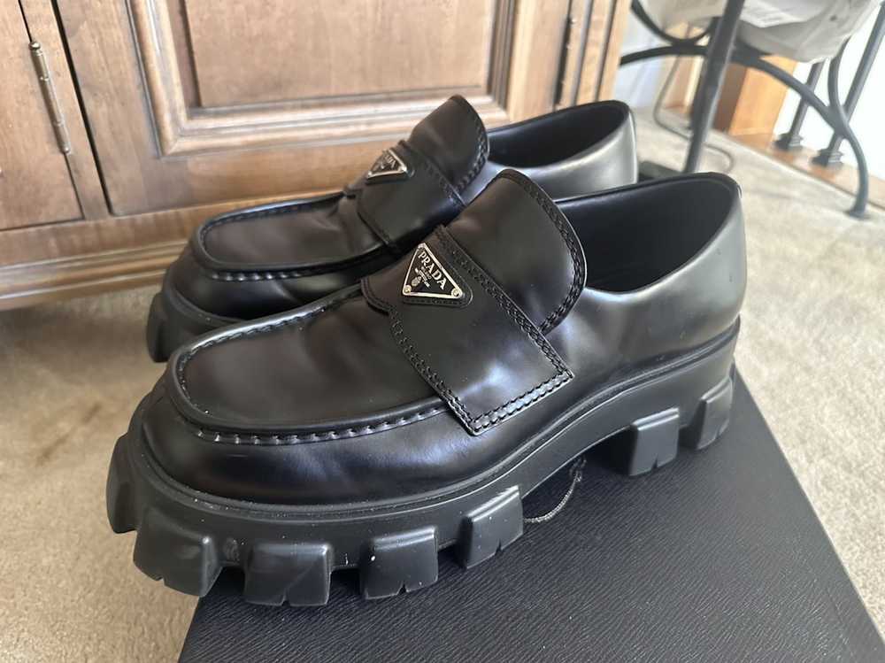 Prada Prada Monolith Loafers - image 1