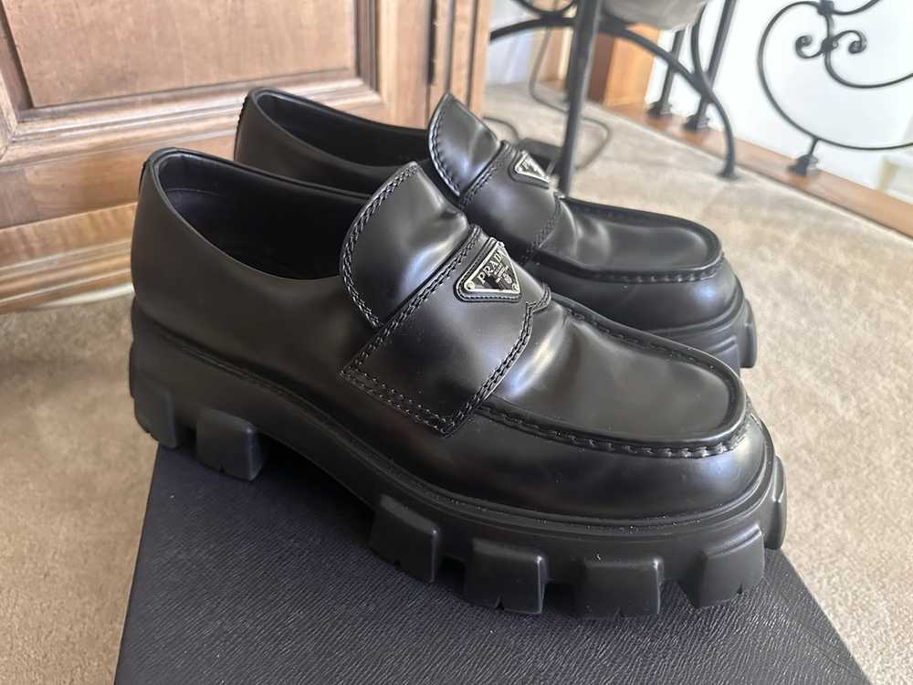 Prada Prada Monolith Loafers - image 3