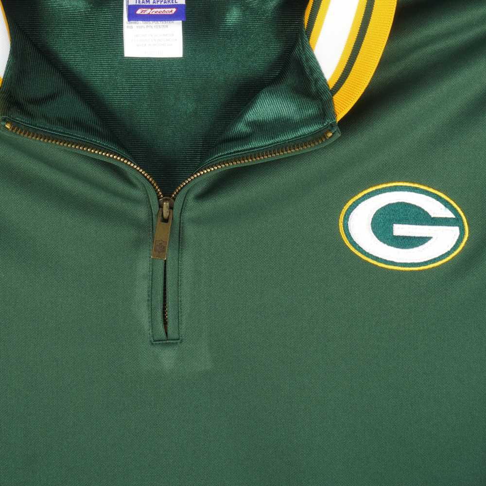 Reebok - Green Bay Packers Pullover Track Jacket … - image 3