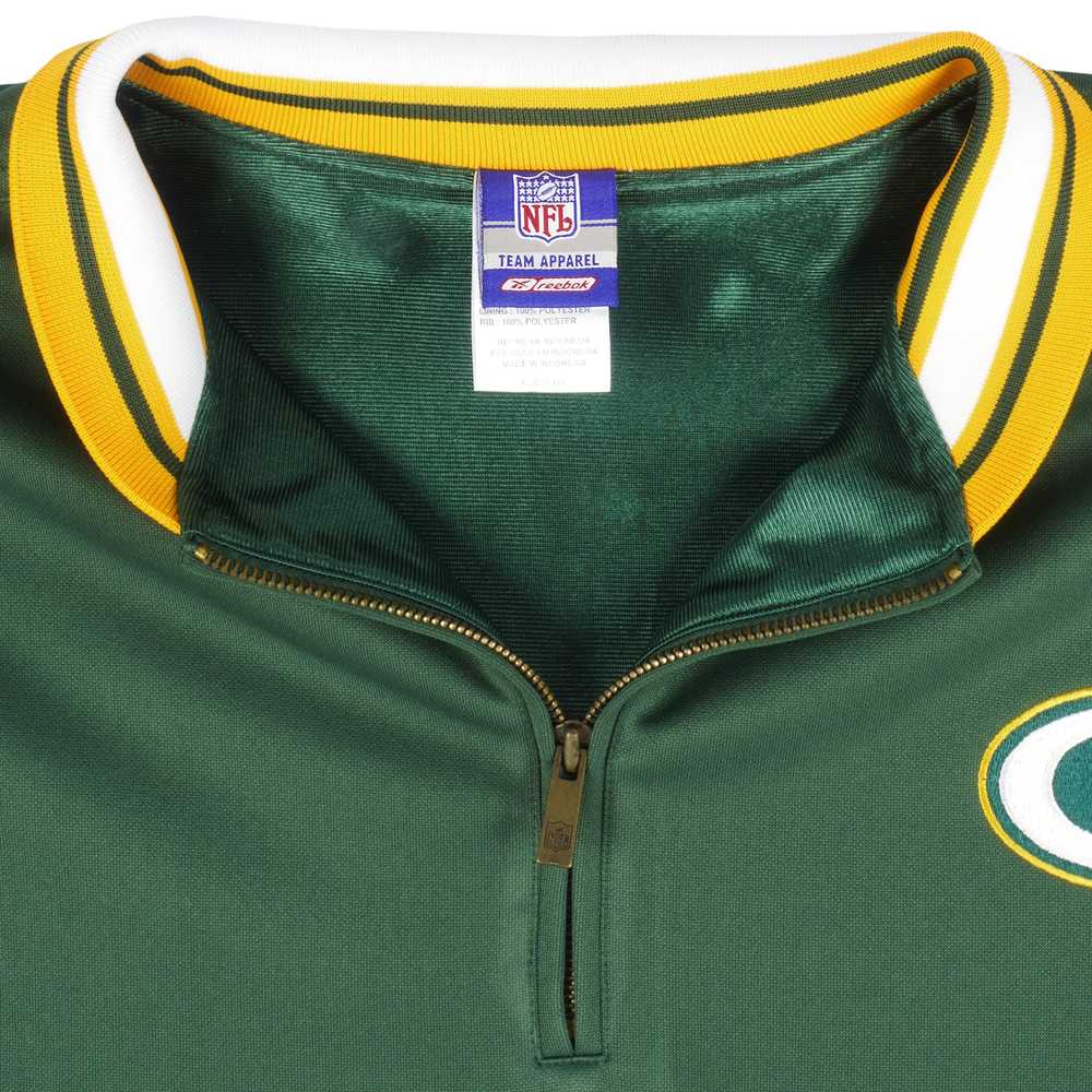 Reebok - Green Bay Packers Pullover Track Jacket … - image 4