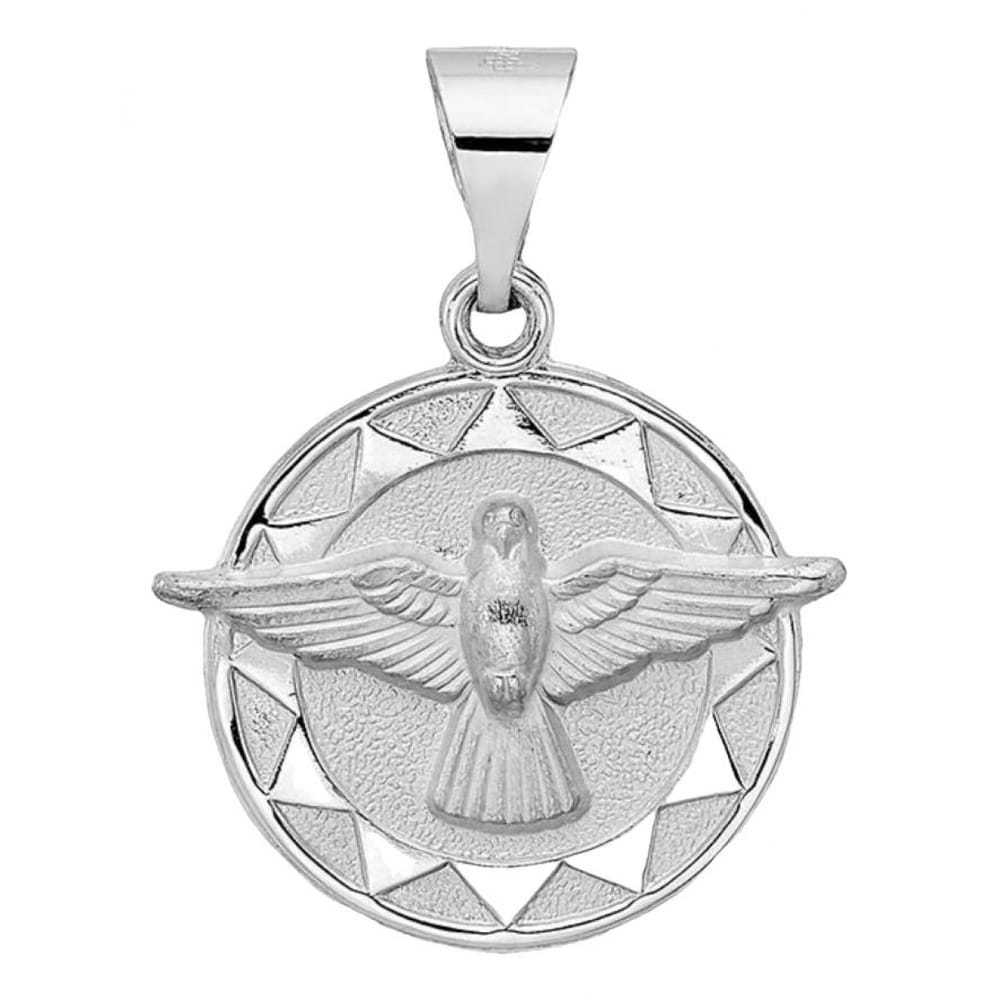 Apple White gold pendant - image 1