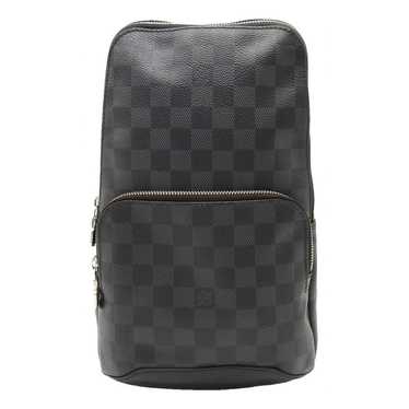 Louis Vuitton Avenue Sling Bag Damier Graphite Travel Stickers Black/Grey  in Coated Canvas/Leather/Textile with Silver-tone - US