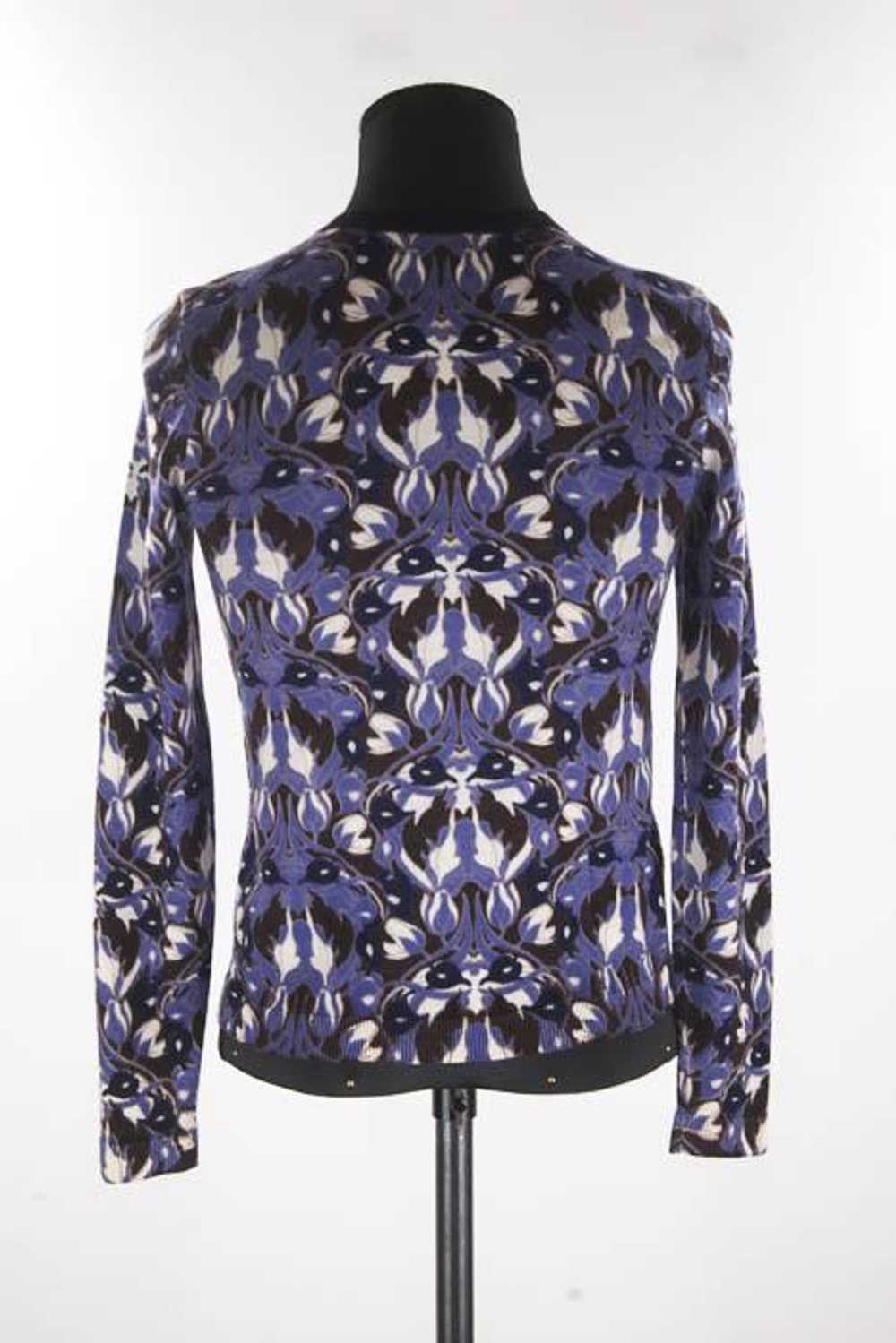Circular Clothing Gilet en laine Tory Burch bleu.… - image 3