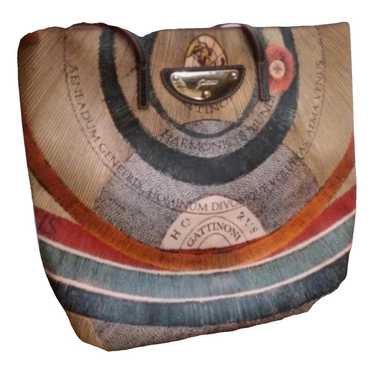 Planetarium print Gattinoni shoulder bag with golden shoulder strap -  GATTINONI - Pellecchia Store