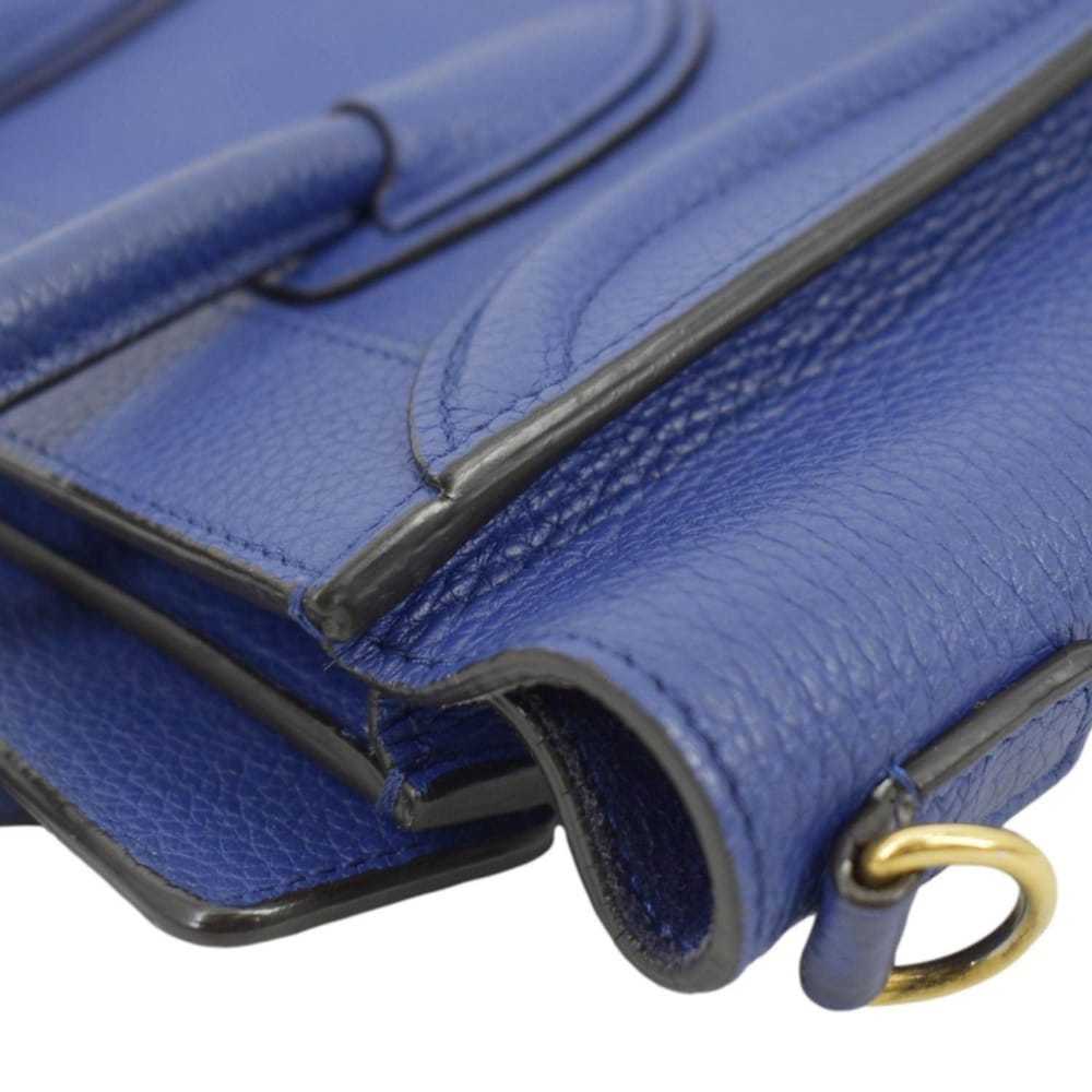 Celine Nano Luggage leather crossbody bag - image 9