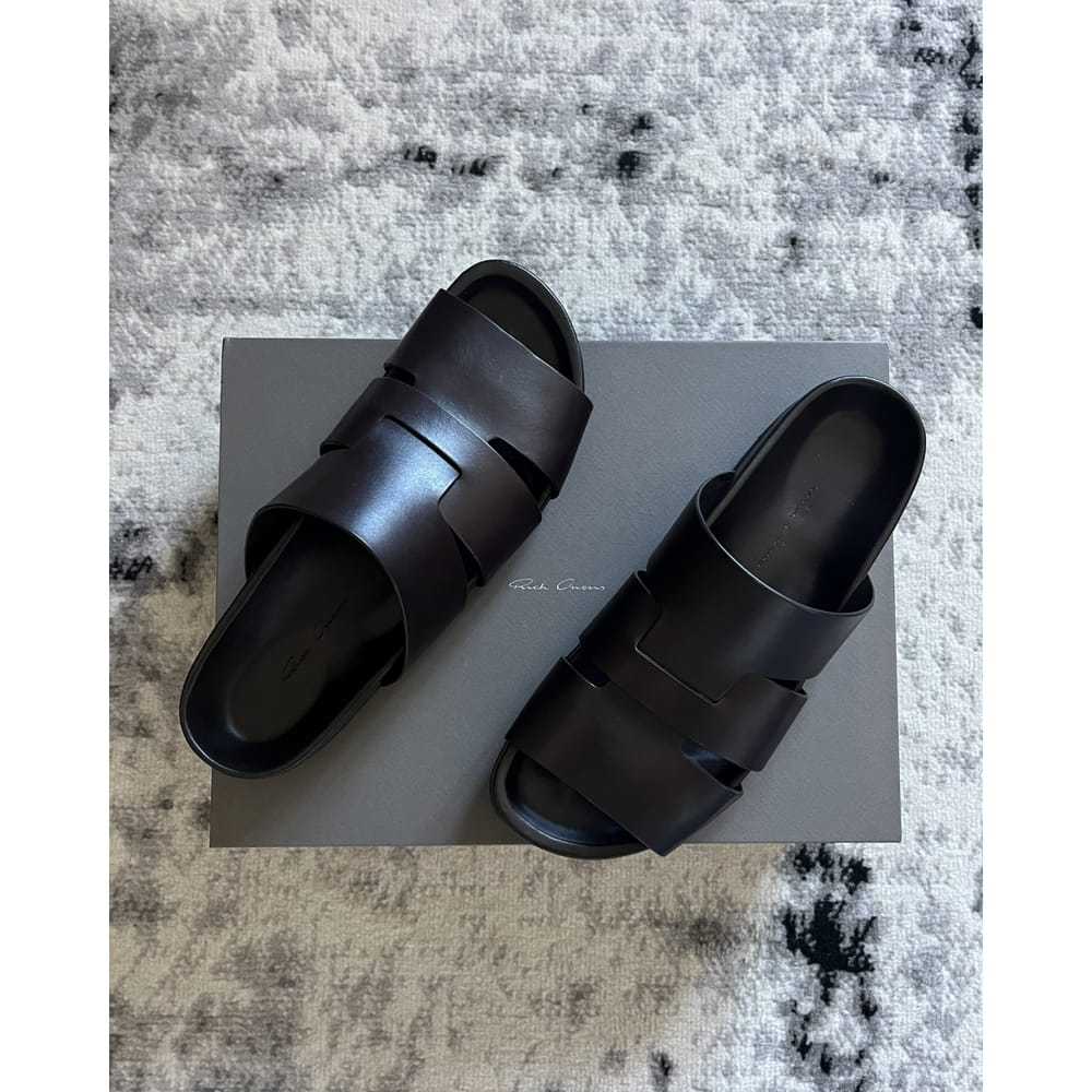 Rick Owens Leather sandals - image 5