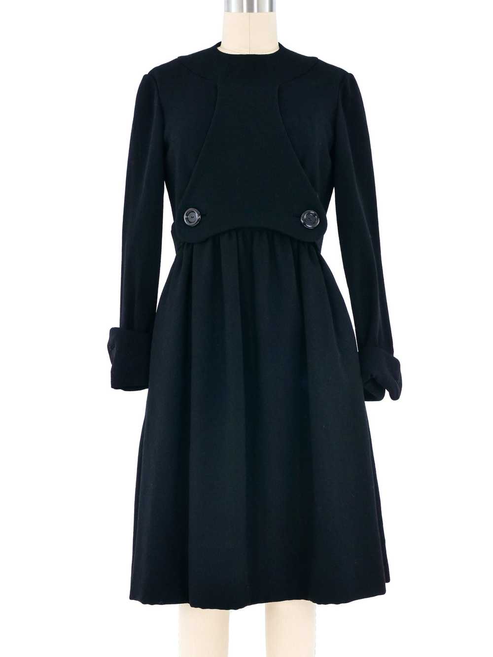 Geoffrey Beene Attached Apron Dress - image 1
