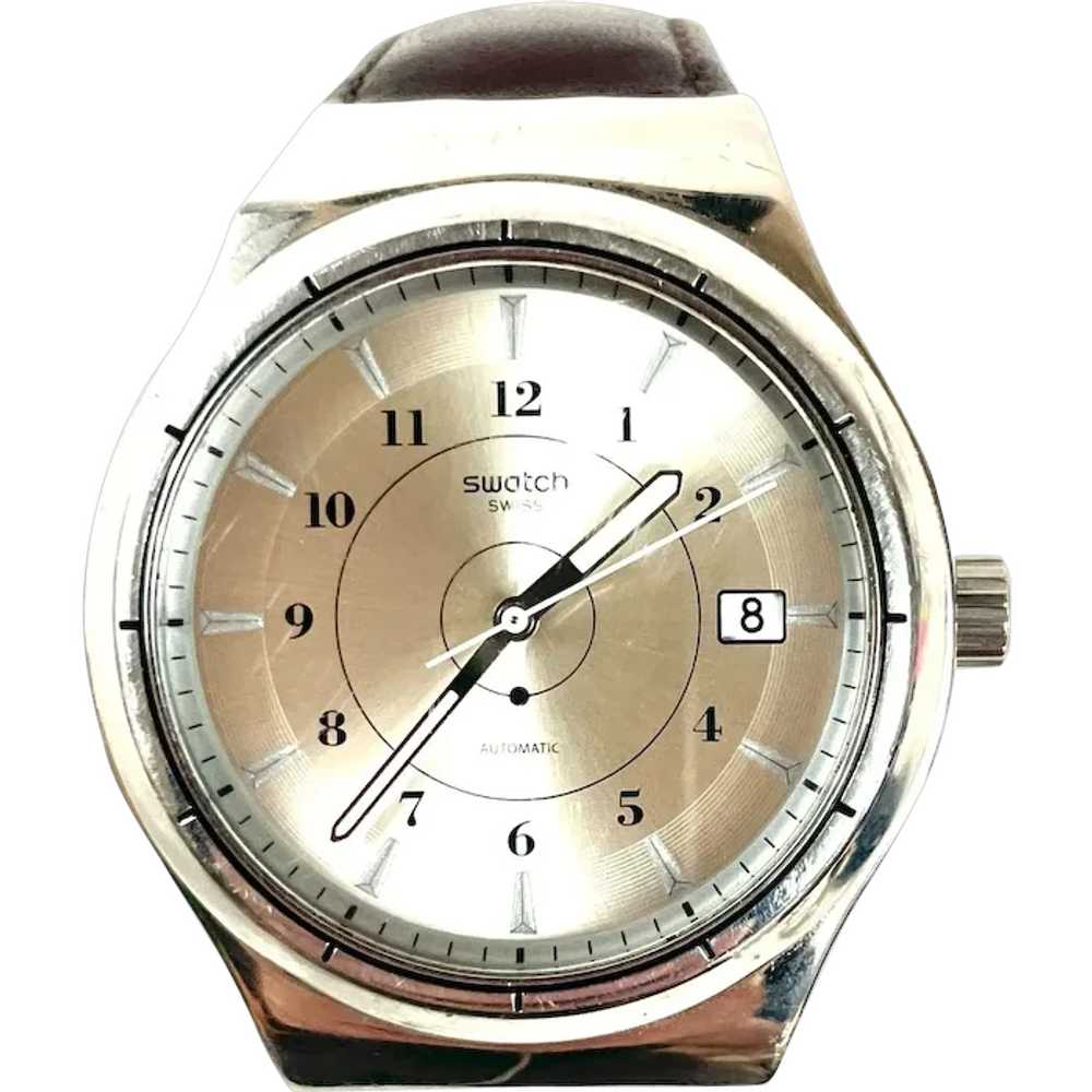 Swatch Sistem51 Irony Automatic Watch Sistem Eart… - image 1