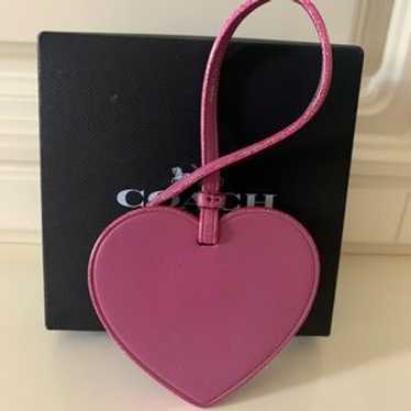 Coach heart bag charm - Gem