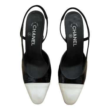 Chanel Slingback leather sandal - image 1