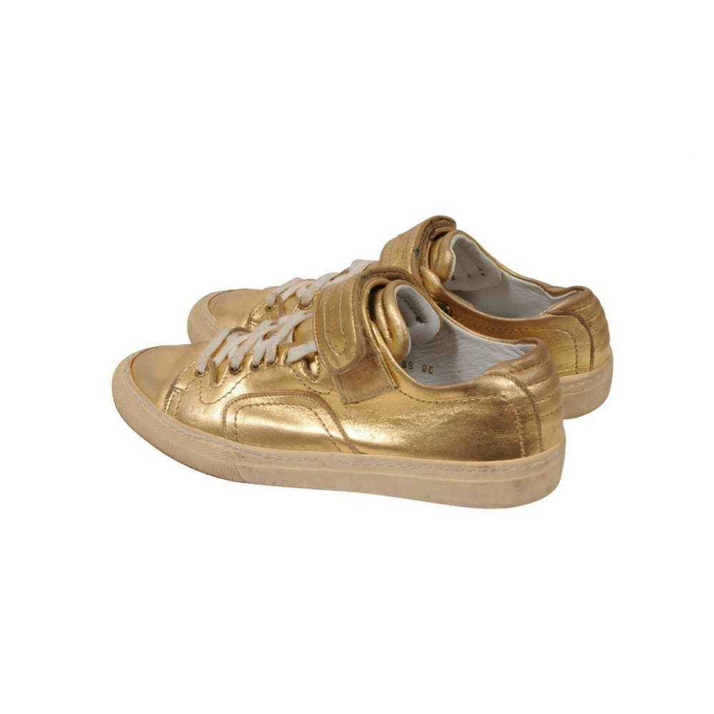 Pierre Hardy Leather low trainers - image 5