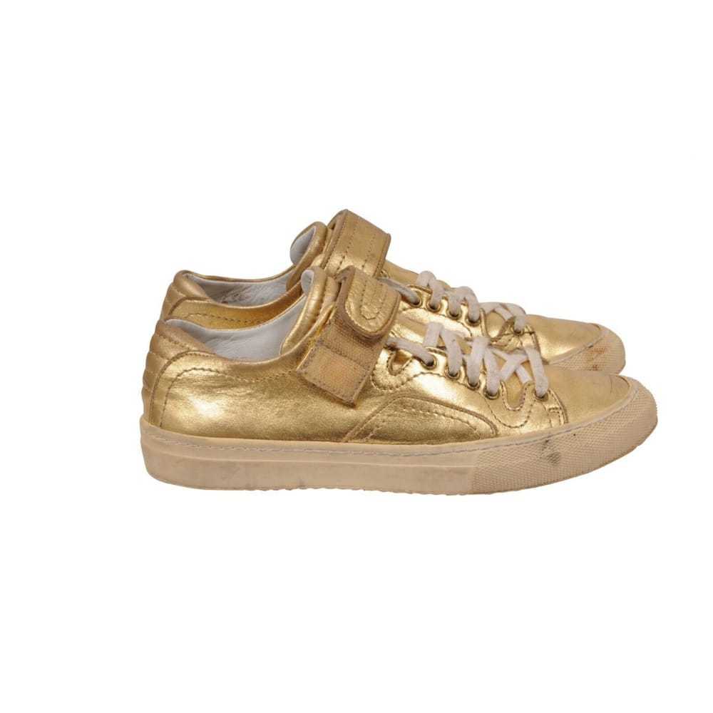 Pierre Hardy Leather low trainers - image 8