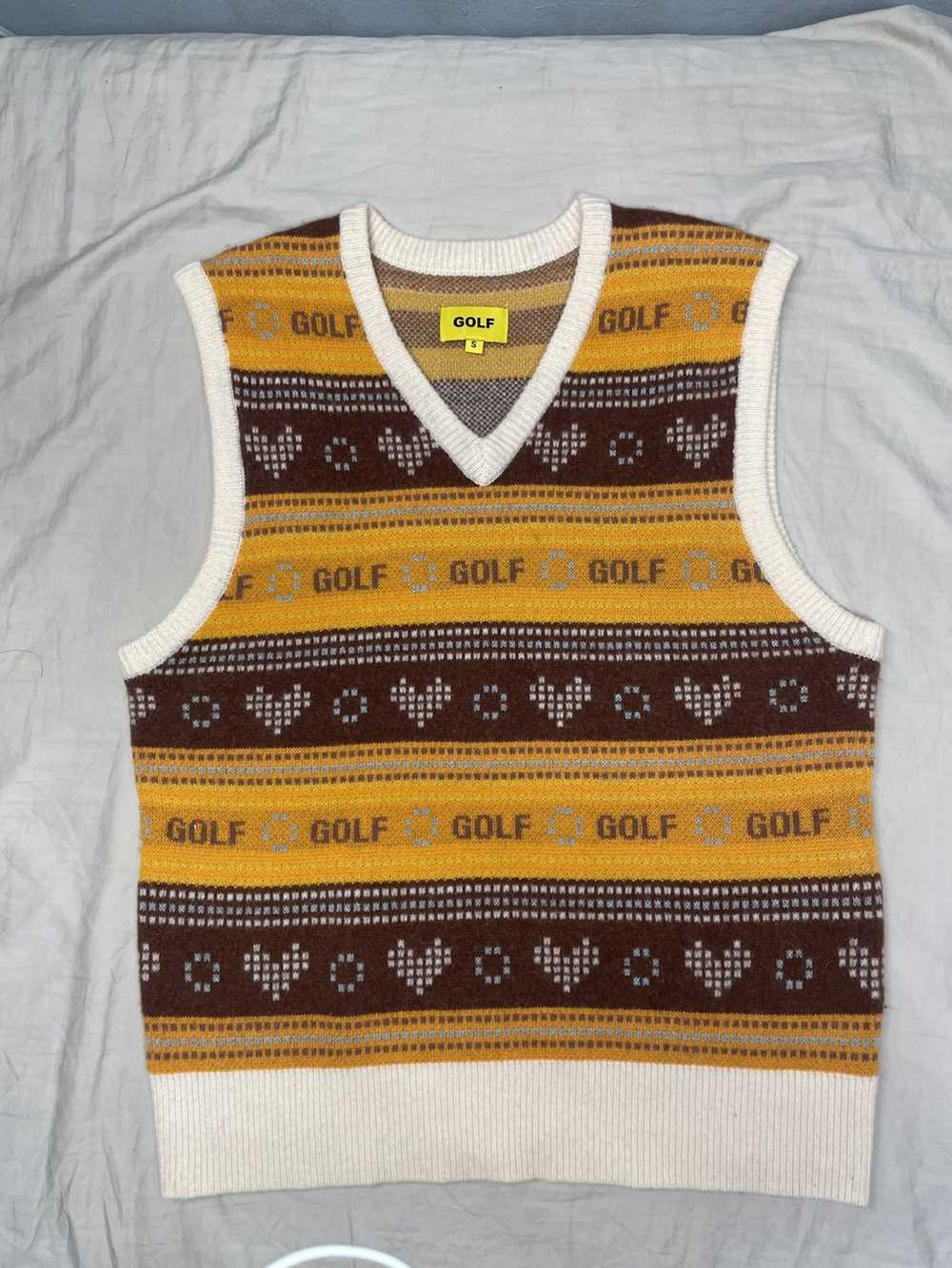 Golf Wang Golf “ Hearted” Sweater Vest - image 1