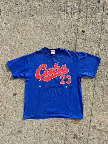 Chicago Cubs National League East Logo Vintage '90s T-Shirt by Nutmeg