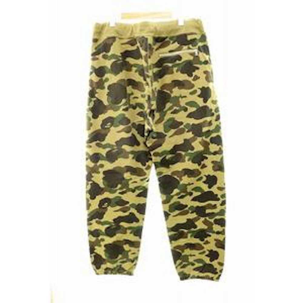 Bape Bape 1st Camo zip pocket sweat pants - image 2