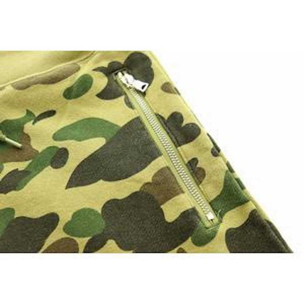 Bape Bape 1st Camo zip pocket sweat pants - image 3