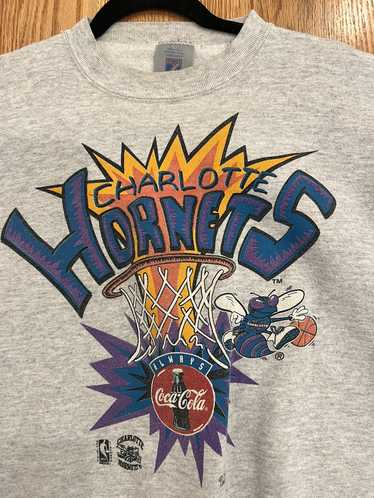 charlotte hornets vintage shirt charlotte hornets nba basketball t shirt  charlotte hornets logo graphic tee usa593