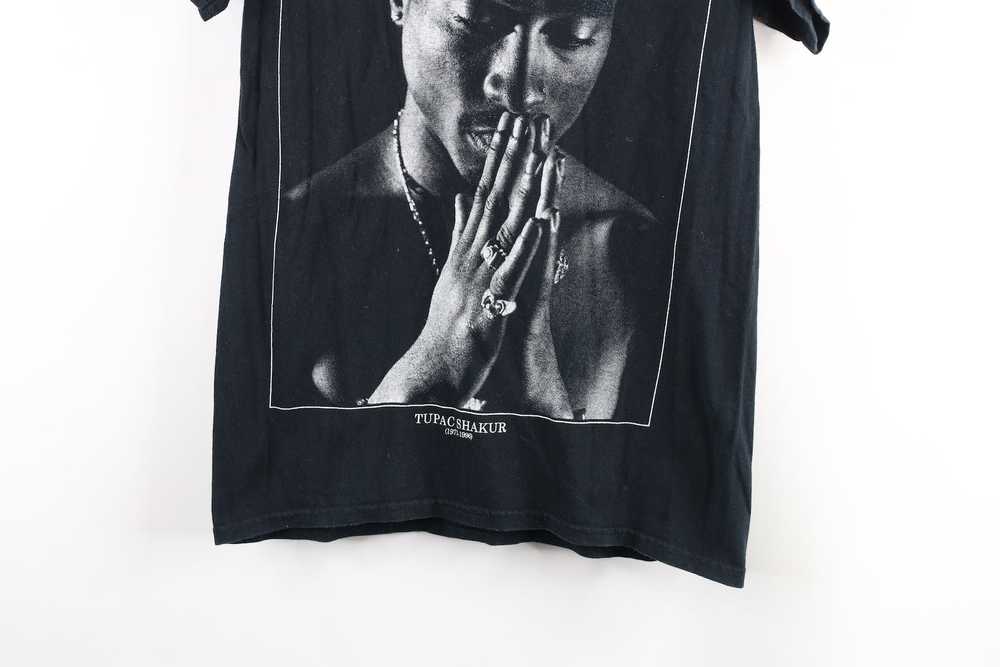 Vintage Retro Tupac Shakur 2Pac Hip Hop Rap Short… - image 3