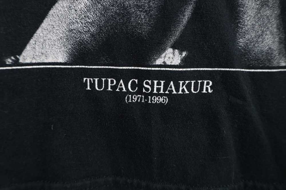 Vintage Retro Tupac Shakur 2Pac Hip Hop Rap Short… - image 5