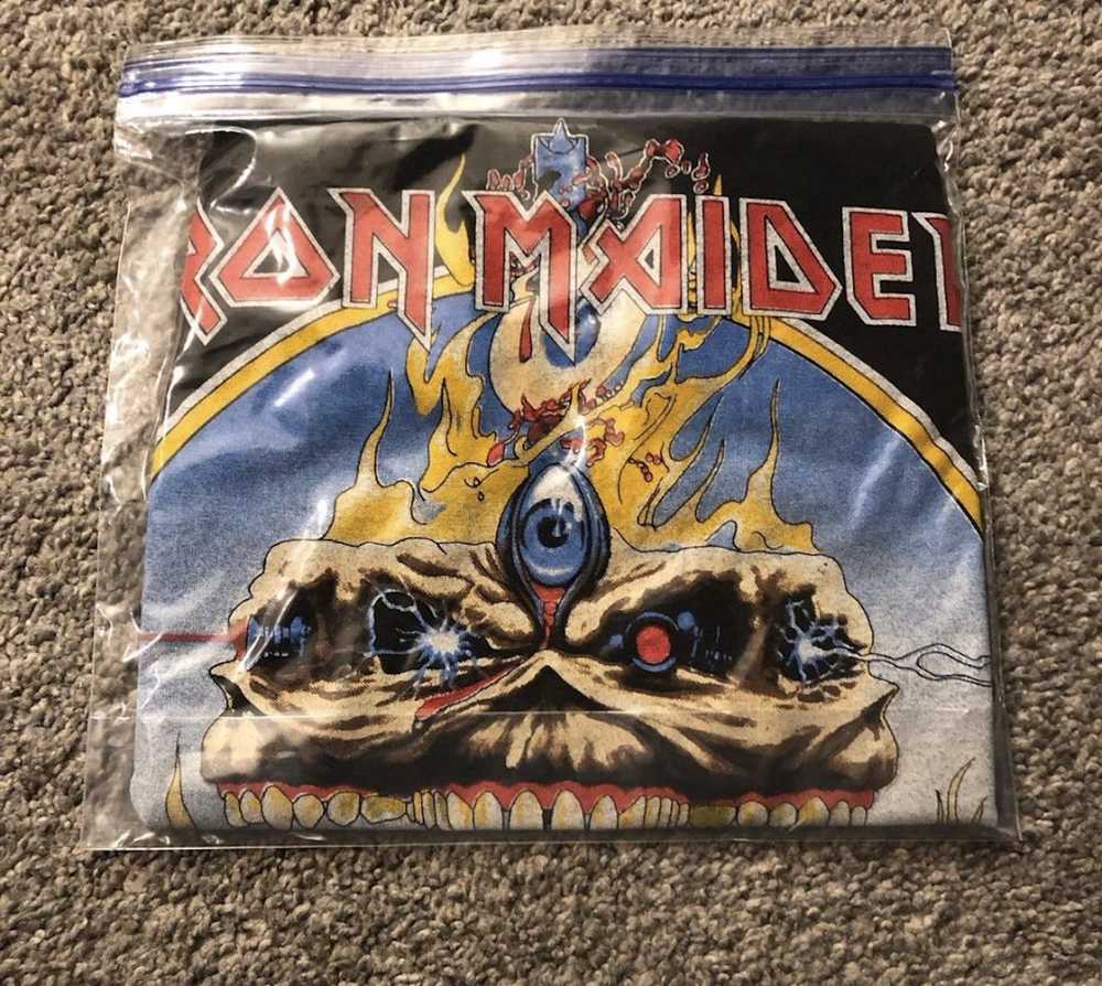 Vintage 1988 IRON MAIDEN “Play with Madness” Rare… - image 8