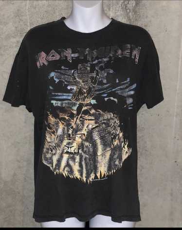 Vintage 1990 IRON MAIDEN- “HOLY SMOKE” MADE IN US… - image 1