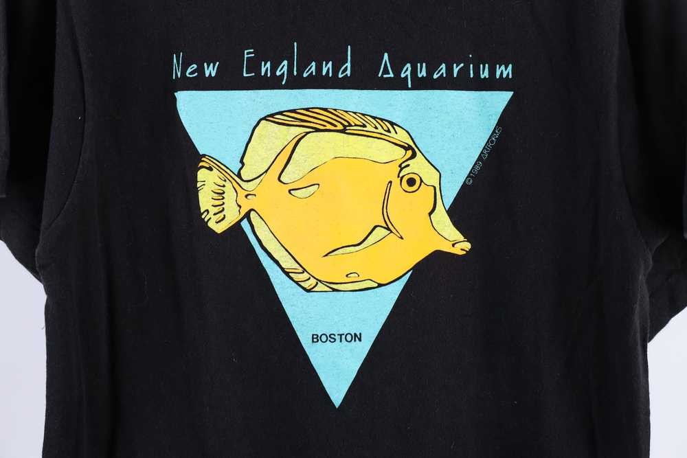 Vintage Vintage 80s Spell Out New England Aquariu… - image 4