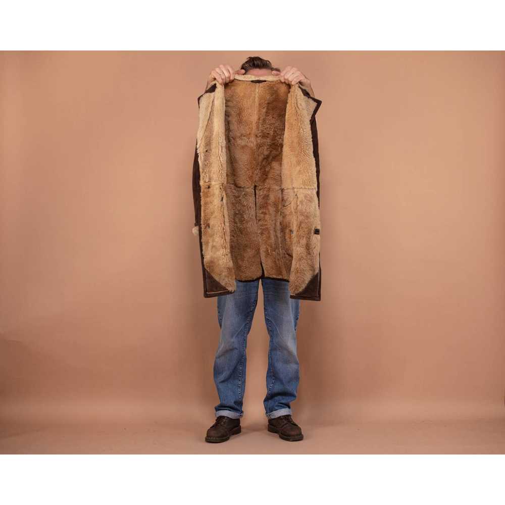 Retro Jacket × Sheepskin Coat × Vintage Vintage 7… - image 4
