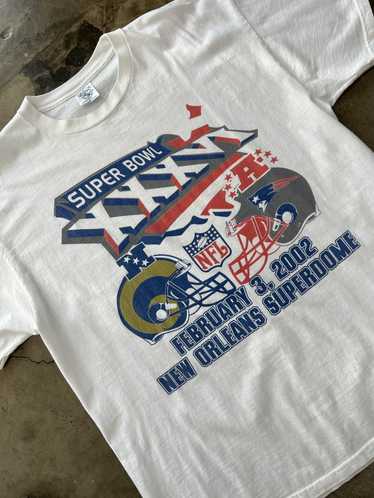 Vintage 2002 Super Bowl XXXVI Patriots VS Rams Sweatshirt