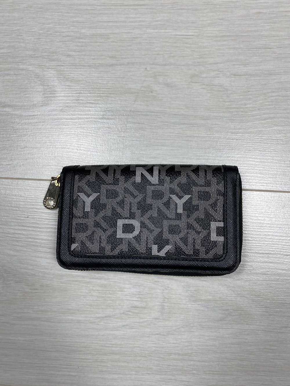 DKNY × Vintage Vintage DKNY Y2k wallet purse logo… - image 1