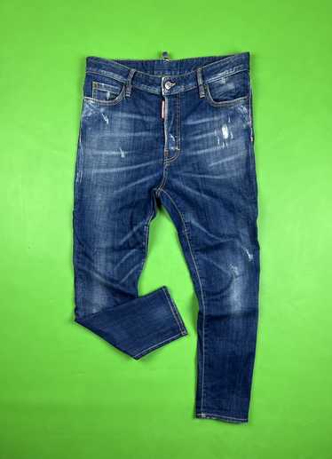 Dsquared2 Dsquared2 Blue Washed / Distressed Slim… - image 1