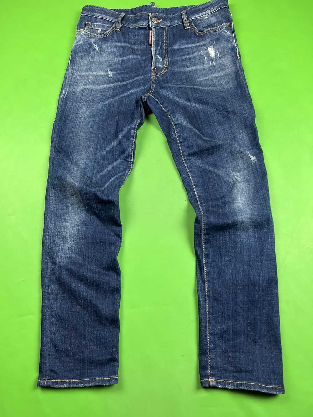 Dsquared2 Dsquared2 Blue Washed / Distressed Slim… - image 2