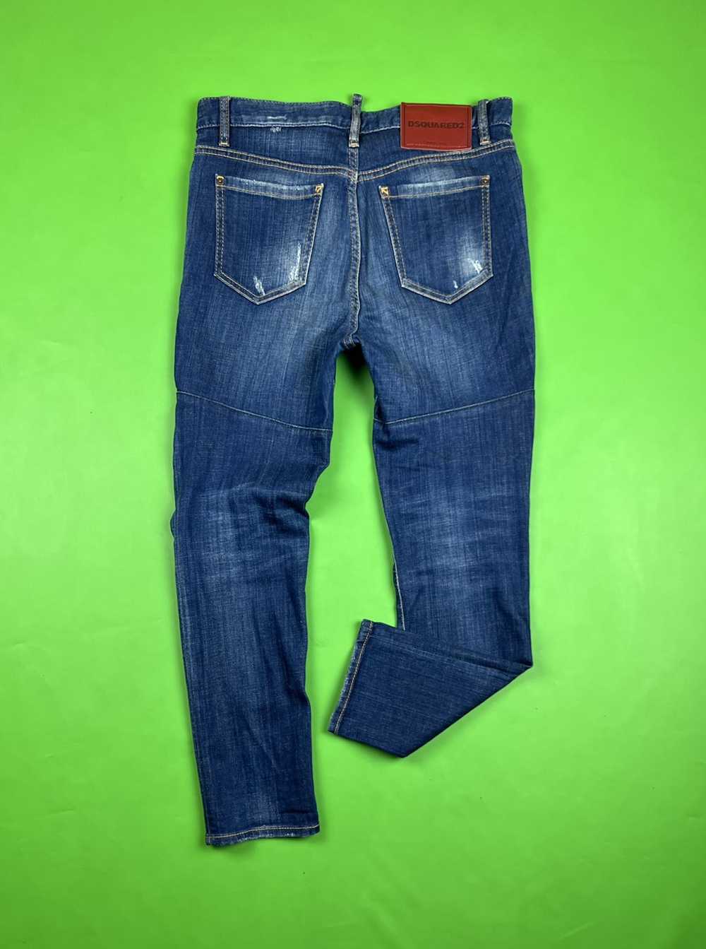 Dsquared2 Dsquared2 Blue Washed / Distressed Slim… - image 9