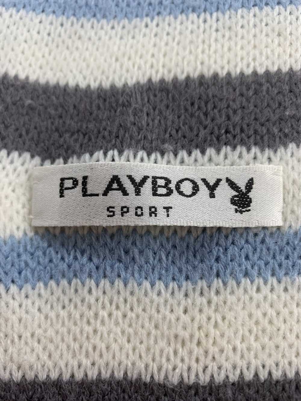 Playboy × Vintage Playboy Scarf / Wool / Muffler … - image 5