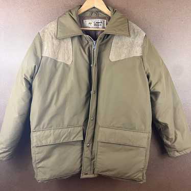 Camel goose sales down jacket