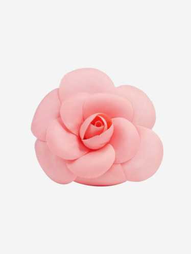 Chanel Pink flower hair clip - image 1