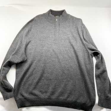 Club Room Club Room Sweater Men's high neck zip m… - image 1